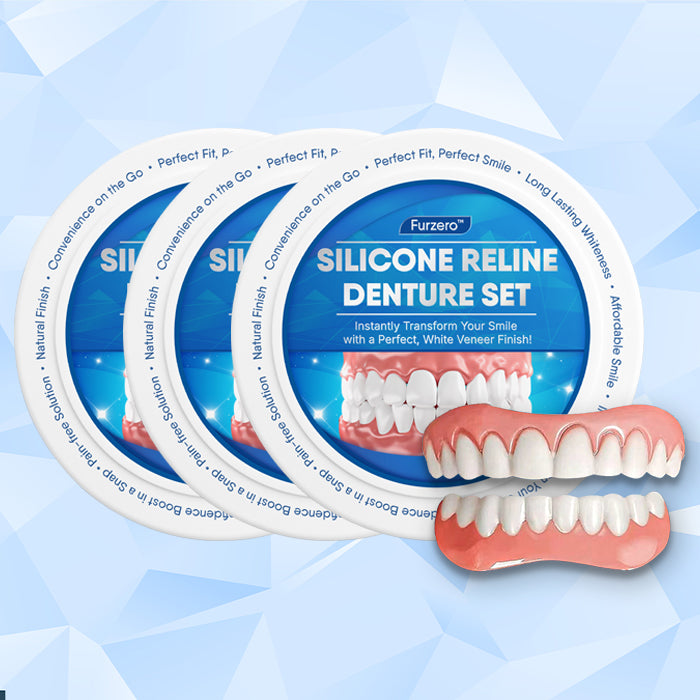 🇨🇦Furzero™ Silicone Reline Denture Set🦷