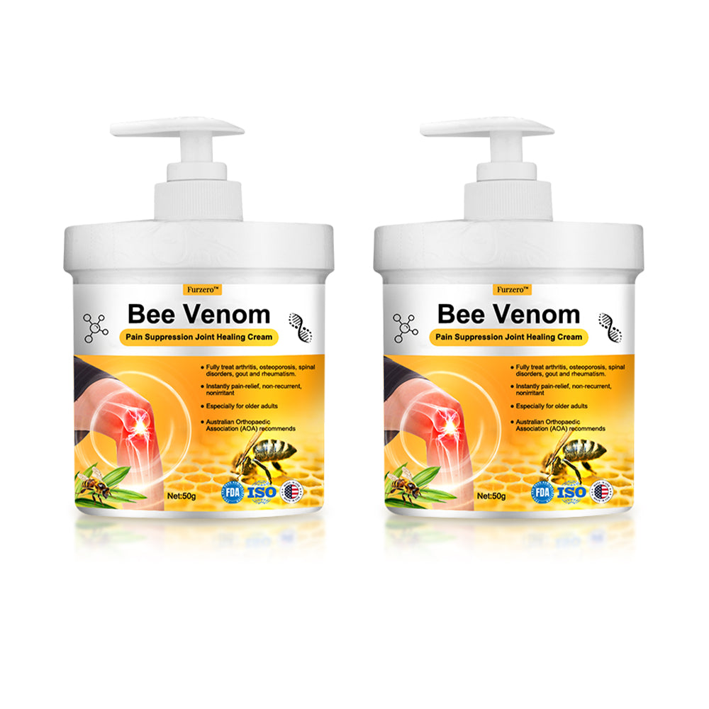 Furzero™ Bee Venom Pain Suppression Joint Healing Cream (👩🏼⚕️AAOS Recommended)