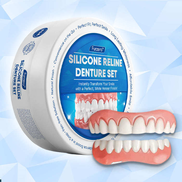 🇨🇦Furzero™ Silicone Reline Denture Set🦷