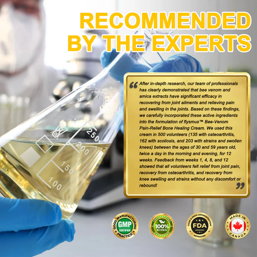 ❤️Aetheris™ Bee Venom Instant Ultra Strength Pain Relief Therapy Cream🇨🇦COA Approved (Reducing joint swelling, pain, stiffness, redness, warmth, soreness and joint fatigue)