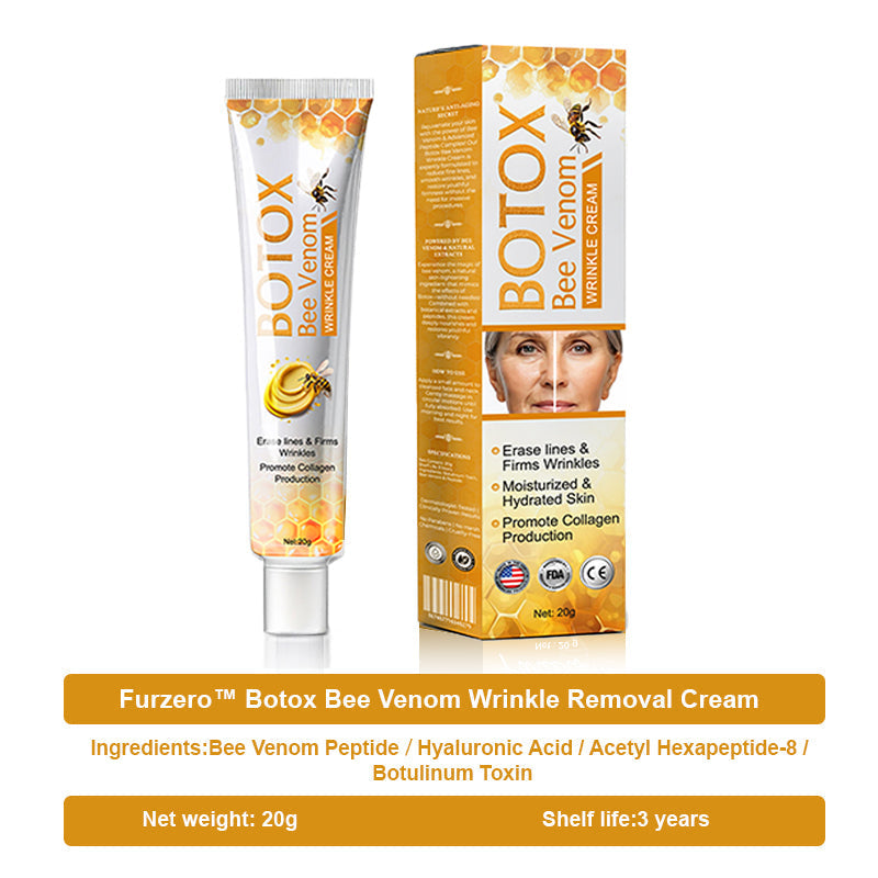 👩‍⚕️Made and Shipped from USA✨Furzero™ Botox Bee Venom Wrinkle Removal Cream🔥LAST DAY 70% OFF