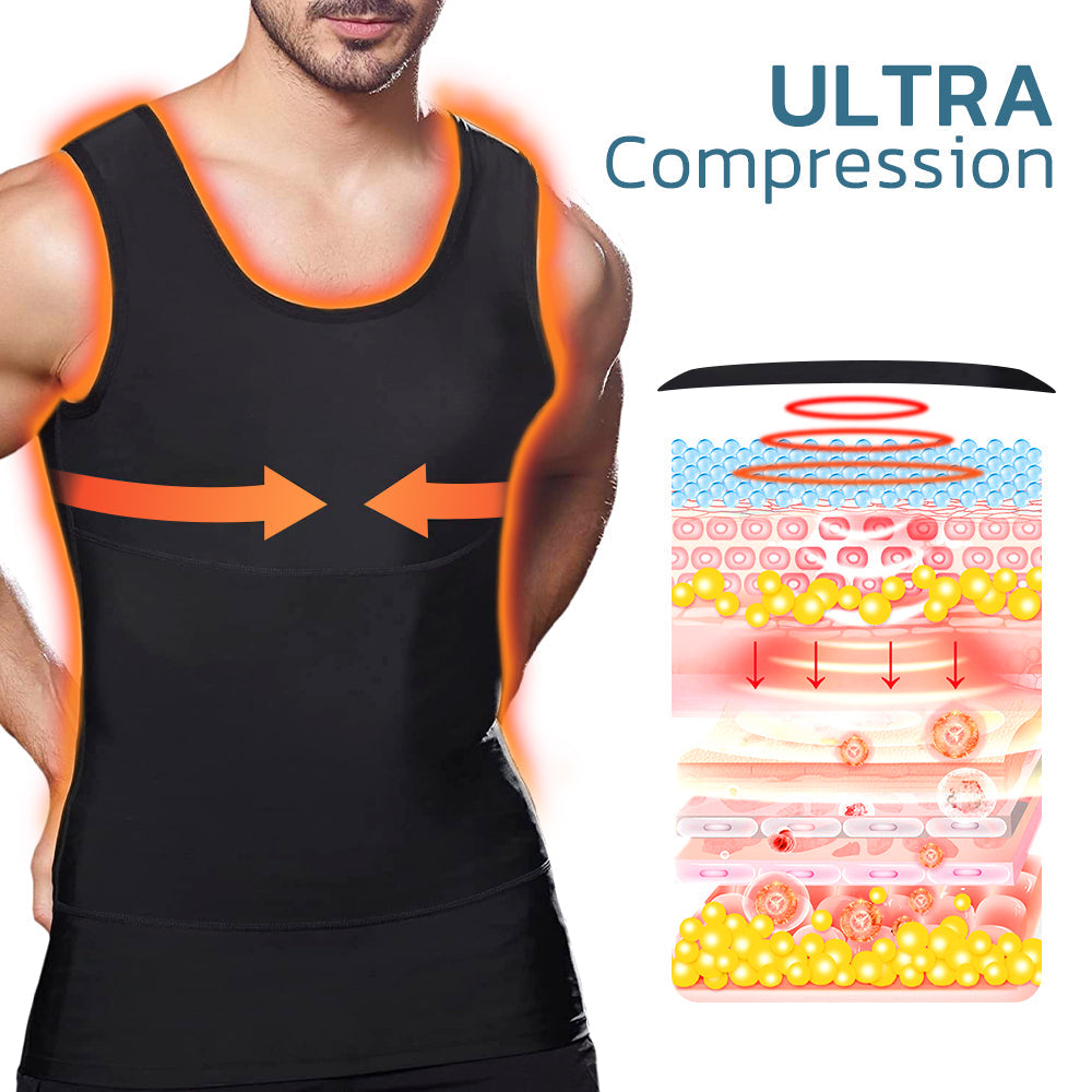 CGTFY Gynecomastia Compress Tank Top