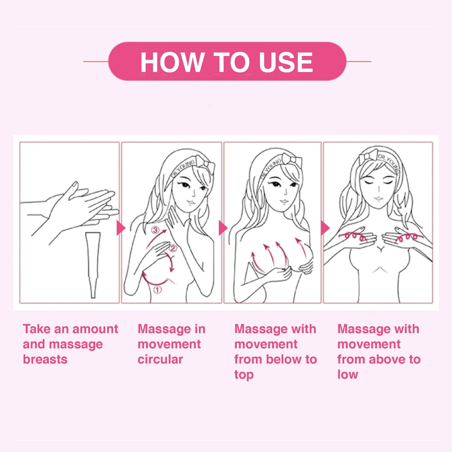 Furzero™ SIZEUP Breast Massage Oil
