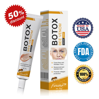 👩‍⚕️Furzero™ Bee Venom Botox Wrinkle Removal Cream🔥Made & Shipped from USA🐝LAST DAY 70% OFF