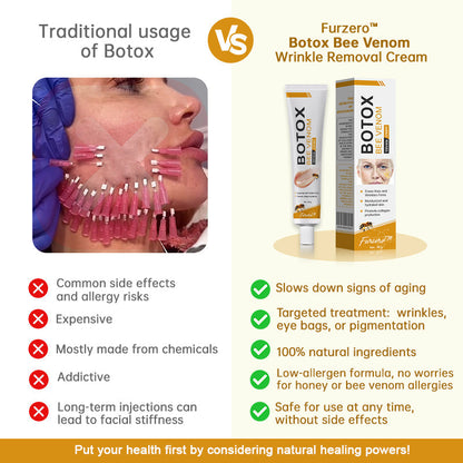👩‍⚕️Furzero™ Bee Venom Botox Wrinkle Removal Cream🔥Made & Shipped from USA🐝LAST DAY 70% OFF