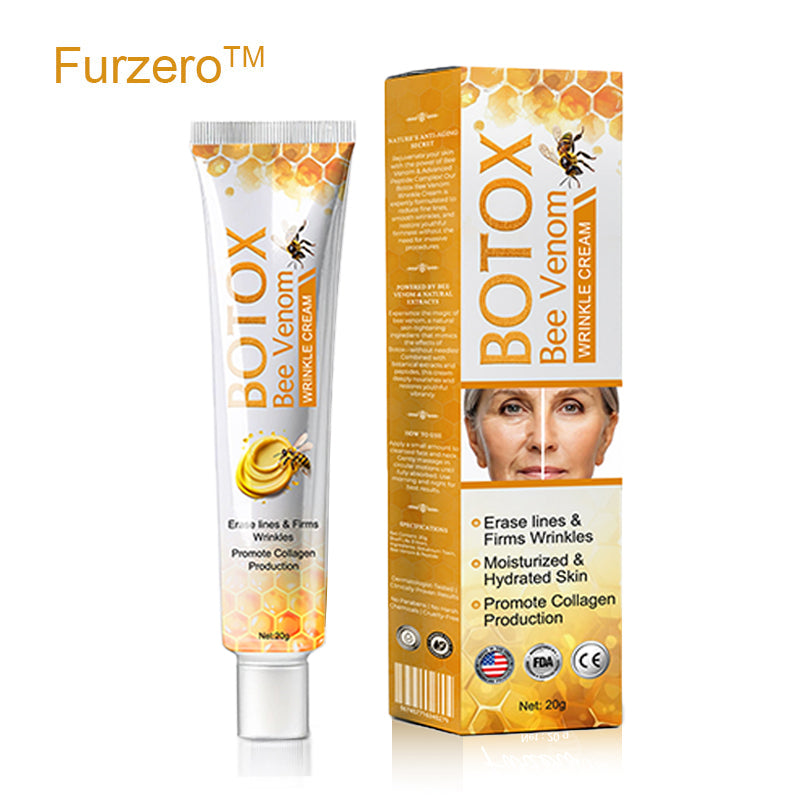 👩‍⚕️Made and Shipped from USA✨Furzero™ Botox Bee Venom Wrinkle Removal Cream🔥LAST DAY 70% OFF