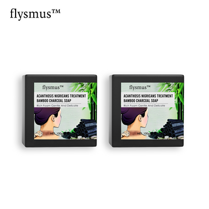 flysmus™ Acanthosis Nigricans Treatment Bamboo Charcoal Soap