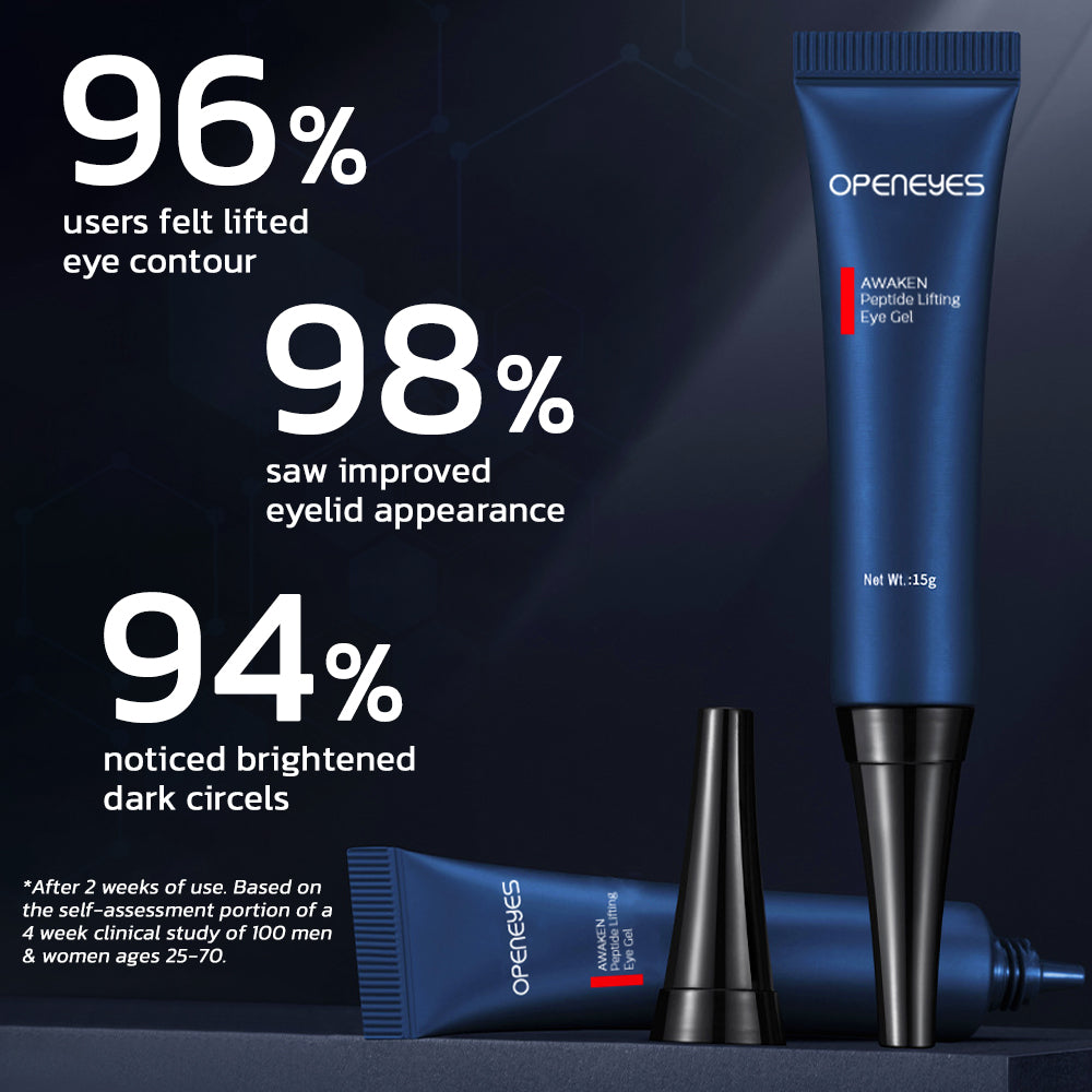 flysmus™ OPENEYES Awaken Peptide Lifting Eye Gel