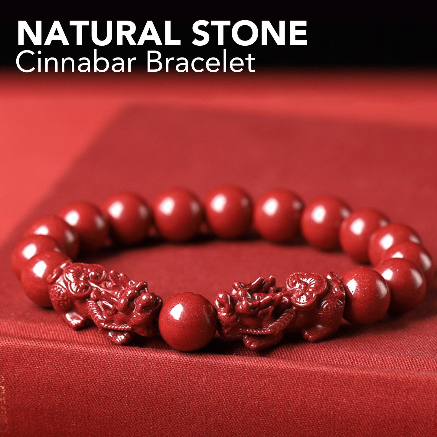 FengShui Cinnabar Bracelet