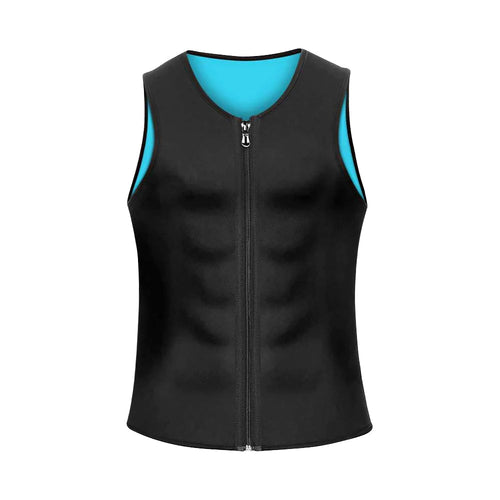 MANSON Gynecomastia Compress Zipper Vest